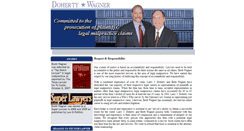 Desktop Screenshot of dlwlawyers.com