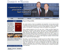 Tablet Screenshot of dlwlawyers.com